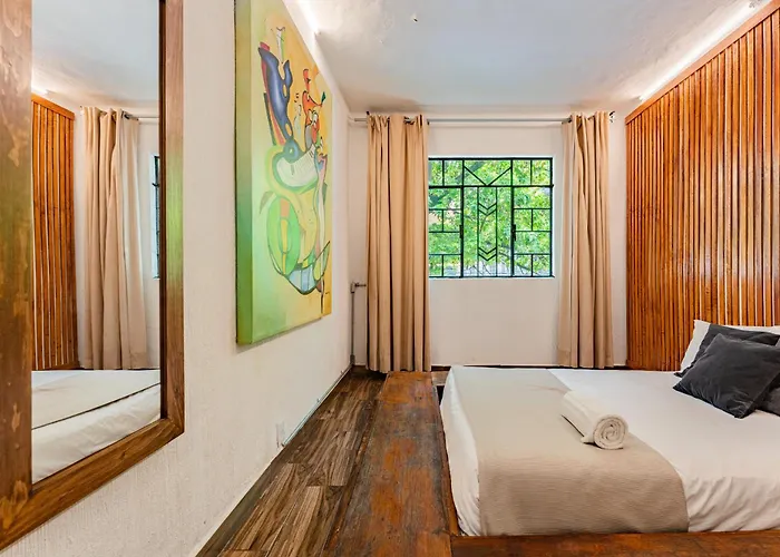 Espaciosa Y Lujosa Casa En La Condesa Con Roof Сasa de vacaciones *